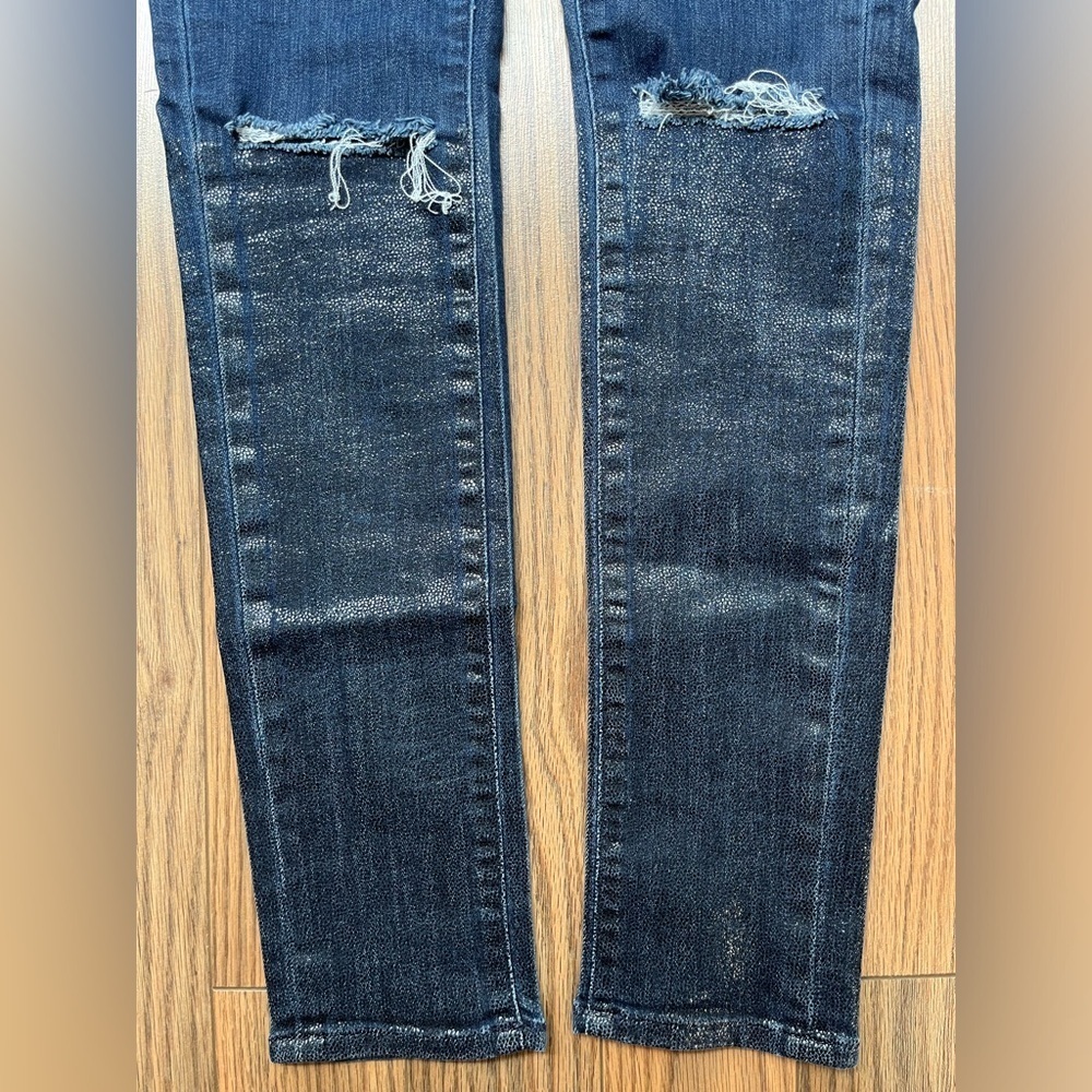GUESS coated denim jeans size 27 - Picture 9 of 13